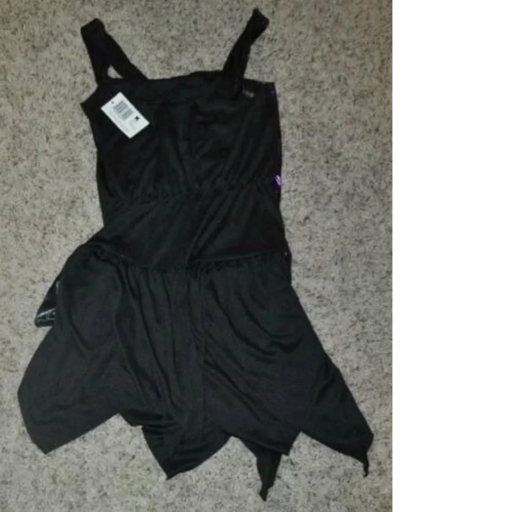 Gothic Fairy Halloween Costume 7/9 Purple Dress 6 Pc Party Teen Junior Girls